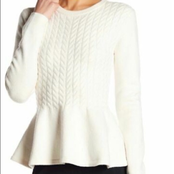 ted baker peplum sweater